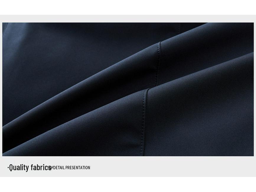 Men's Duck Down Lapel Jacket: Business Casual Warm Coat for Middle-Aged & Elderly