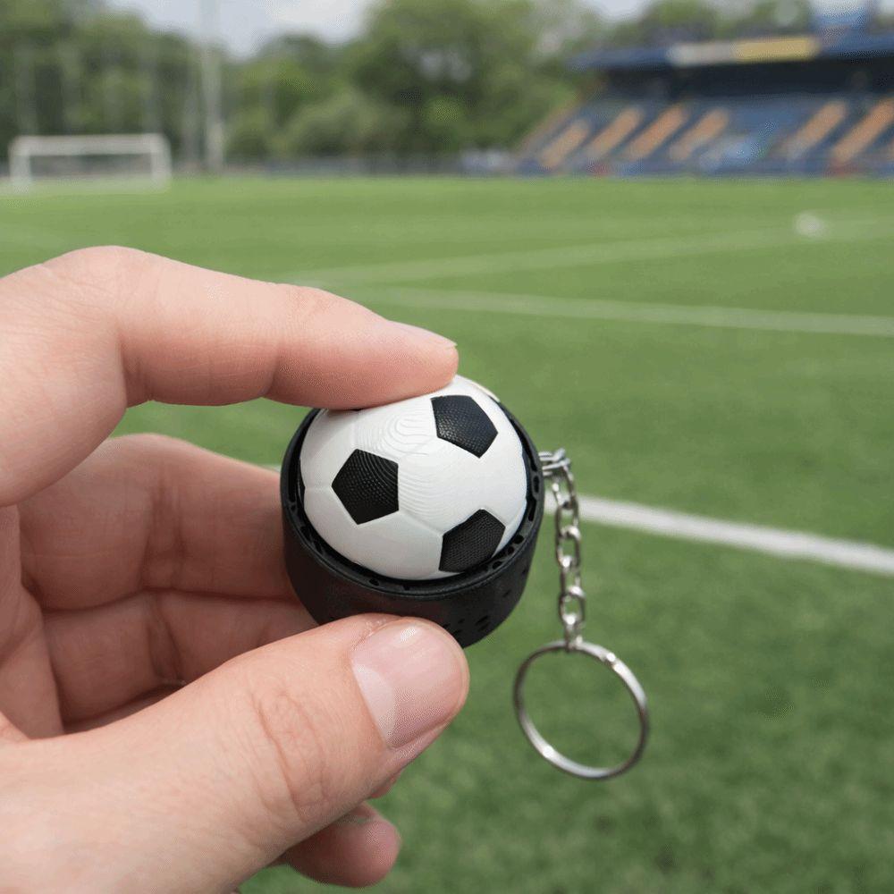 Sports Theme 3D Printed Keychain Creative Design Clicker Keychain Daily Carry