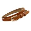 Girls Belt for Pants Women's PU Leather Waist Band Thin Waistband Decorative Waist Ornament Sash Clothing Accessory
