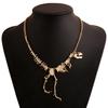 Personalized Dinosaur Skeleton Necklace With Alloy Material For Decor Daily