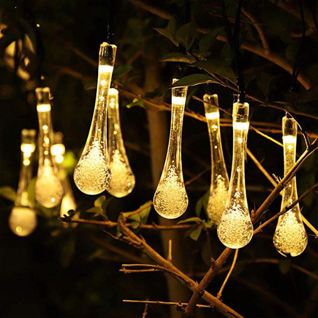 Outdoor Solar String Light Waterproof Solar Story Light Courtyard Fence, Christmas Party Decoration Light
