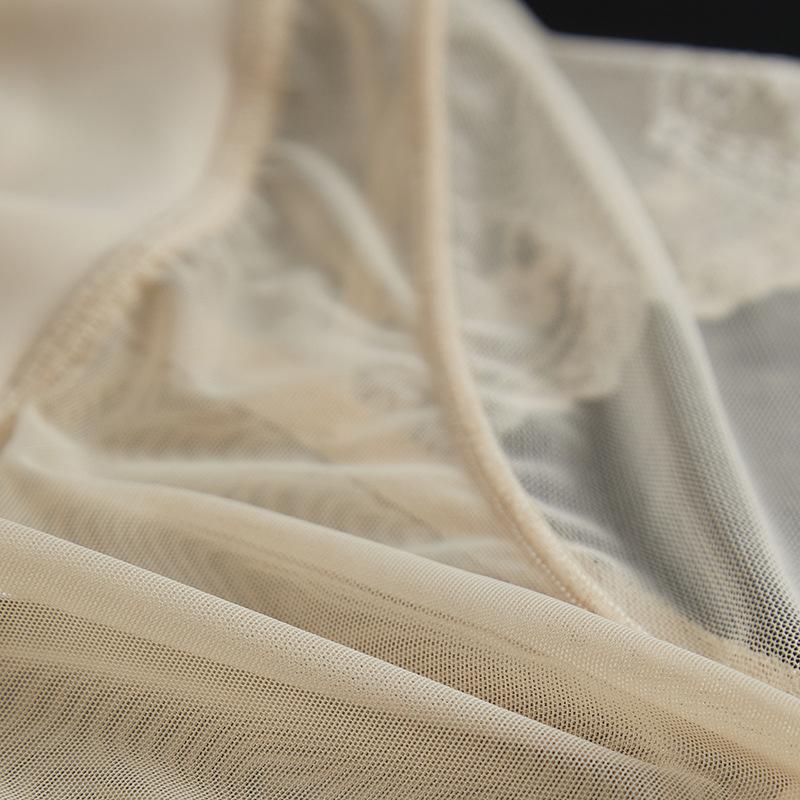 Dámské kalhotky sexy spodní prádlo s vysokým pasem Špičkové krajkové kalhotky