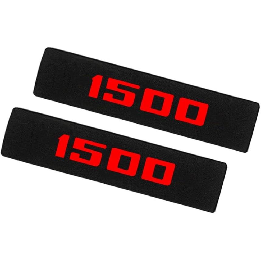 2 PCS Car Seat Belt Pads Cover Compatible with 4x4 Offroad,Embroidered Logo Car Seat Belt Pads Safety Belt Strap Luggage Shoulder Pad 1500
