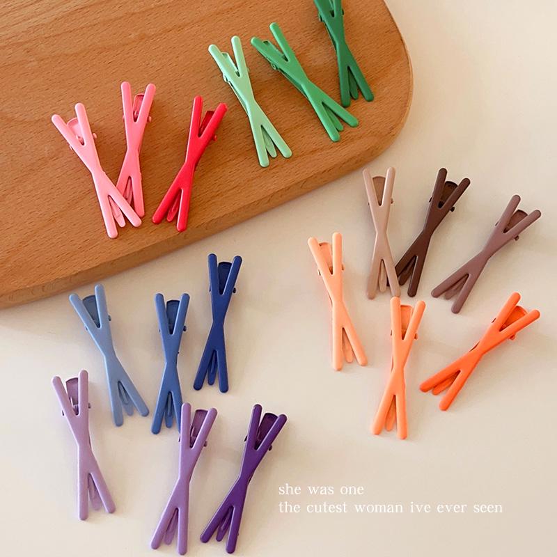 2026 New Style Colorful Duckbill Bangs Hair Clip - Women's & Children's Hair Accessory