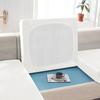 White Velvet Sofa Seat Cushion Cover Elastic For Living Room Corner Couch Cover Stretch Sofas Case Seat Slipcover 1 2 3 4 Seater for Home
