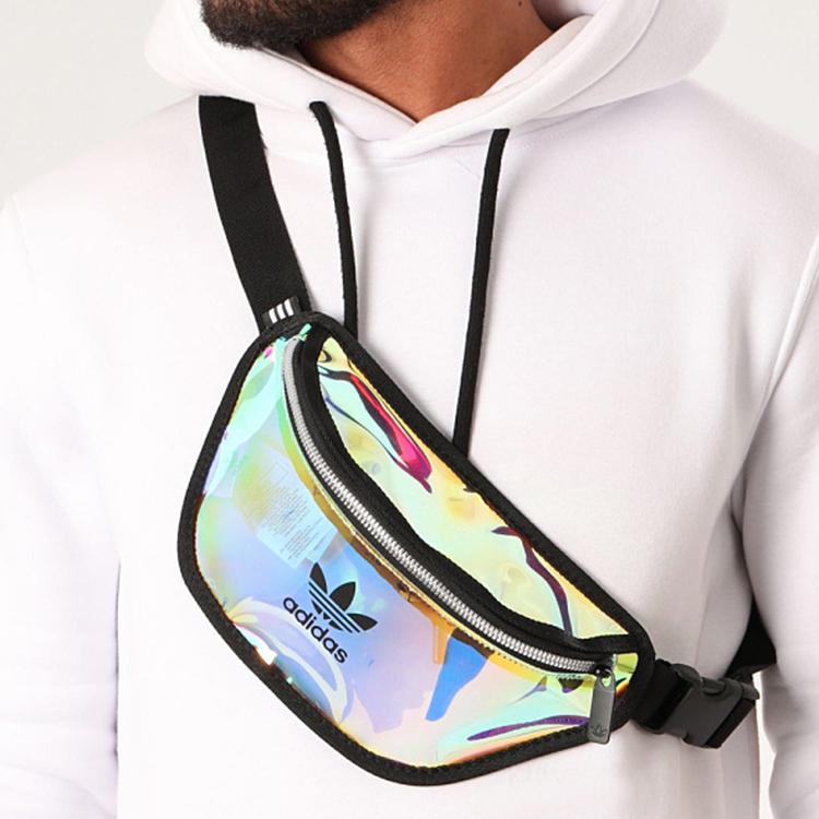 adidas Originals Polyurethane Shoulder Bag, Crossbody Bag, Sling Bag, Fanny Pack Regular Women's Multicolor FM3261