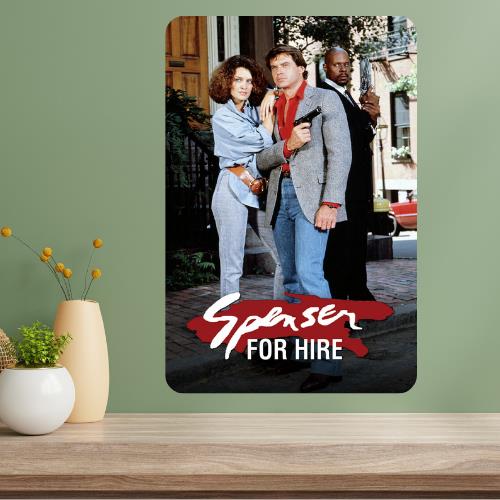 

Spenser for Hire Classic TV Show Metal Poster Sign 20x30cm（7.8x11.8inch）