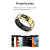 Smart Ring R08 Womens Men Electronic Smartring 5ATM Waterproof Sports Fitness Tracker Sleep Tracker for Xiaomi Samsung Phone