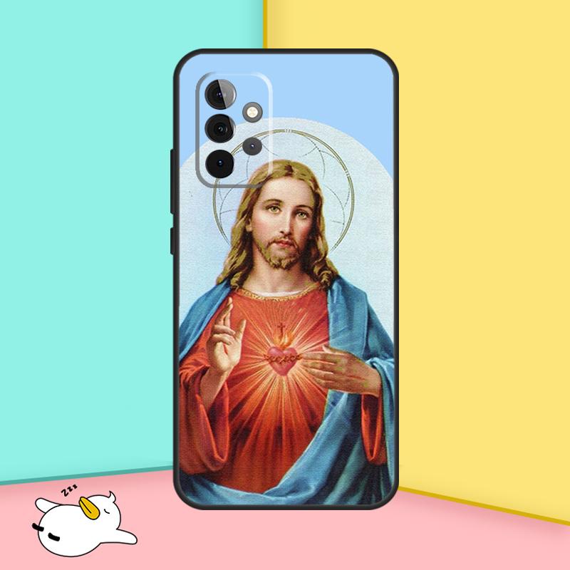 God Jesus Case For Samsung Galaxy A55 A35 A25 A15 A51 A71 A12 A32 A52 A13 A33 A53 A14 A34 A54 Cover