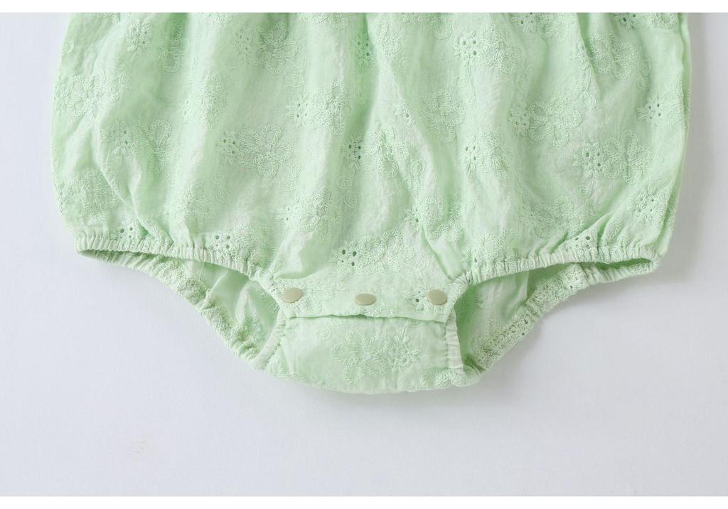 Conjunto de Mono y Falda de Verano de Moda para Bebé - Estilo Bordado para Recién Nacidos y Niños