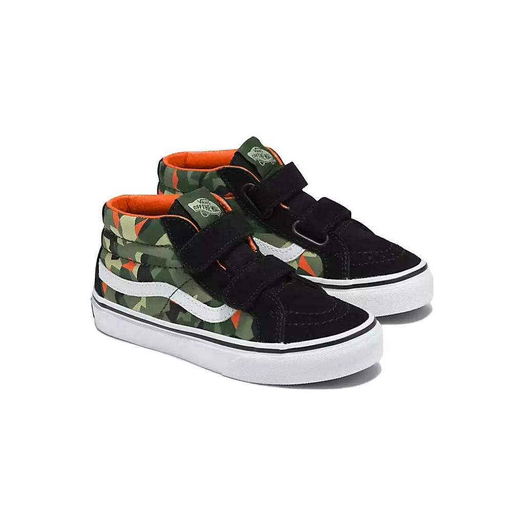 Vans Sk8 -Mid Reissue V Kids 'Geo Camo Black' VN00018TBOQ