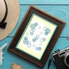 BENECREAT Clear Silicone for and Albums Stamp, Stamp, Flower, Round, Transparent, Planners, Seals, Scrapbooking, Calendars,