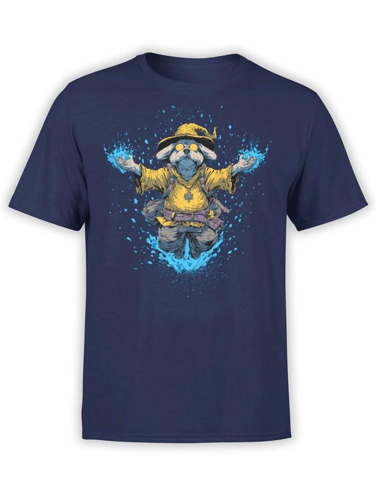 Wizard Pup Tshirt Fantasy Dog Tee With Magical Powers Unisex S