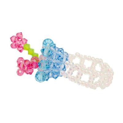 Swingset Plant Beads Ring (Sky Blue)