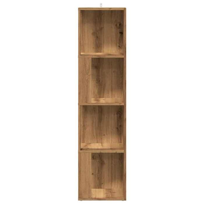 VidaXL Corner Cabinet Artisan Oak 33x33x132 Cm Engineered Wood, Corner Shelf, Bookcase, Display Cabinet, Shelf At 856723