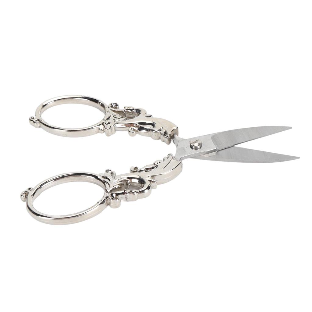 5in Embroidery Scissors Stainless Steel Tip Multifunctional Portable Vintage Scissors for Handmade