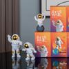 Astronauten-Figur-Ornament für Wohnzimmer oder Kinderzimmer - Weihnachtsgeschenk-Deko Weltraumfahrer