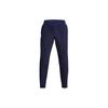 Solid Casual Training Joggers Men Bottoms Navy 1366215-410