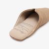 Afternoon Tea Living Shoes JE98 Simple Synthetic Leather Room Beige Slippers/Room Shoes,