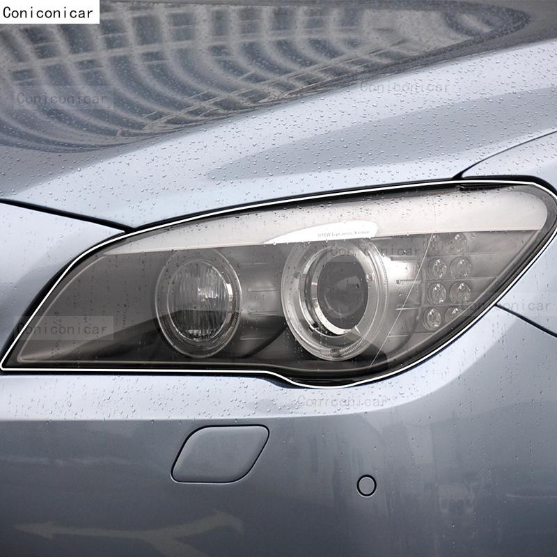 For BMW 7 Series F01 F02 G11 G12 Car Exterior Headlight Anti-scratch Front Lamp Transparent TPU Protective Film Accessories