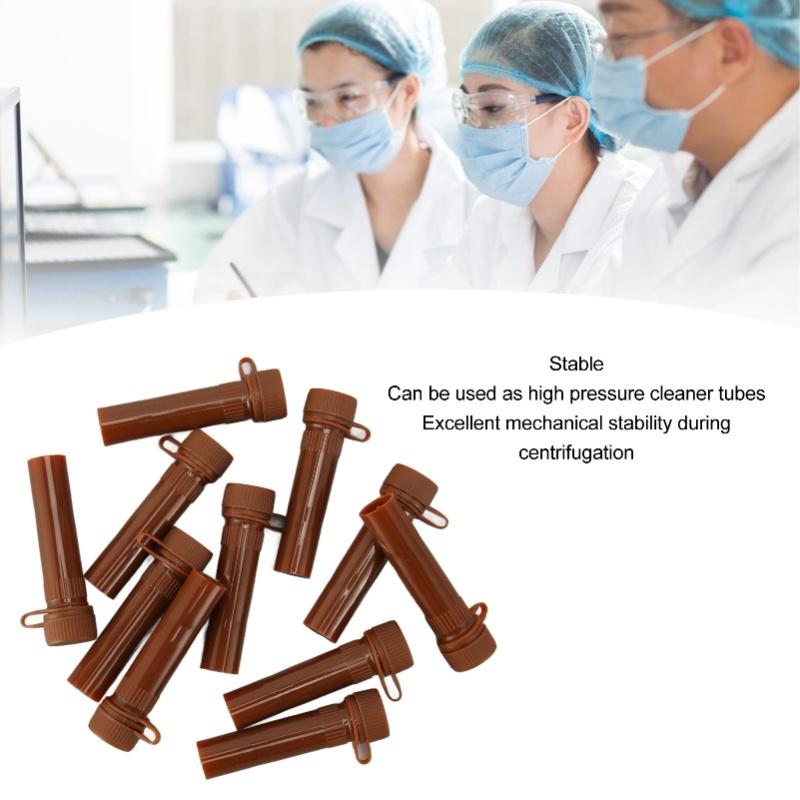 500pcs Microcentrifuge Tube Professional Clear Polypropylene 1.5ml Centrifuge Tube With Snap Cover For Laboratory Supplies Flat