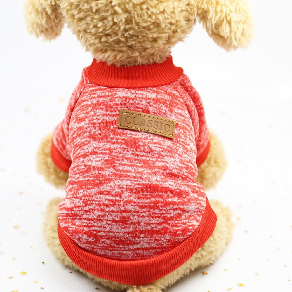 Autumn and Winter Pet Sweater Dog Sweater Cat Clothing Cat Clothing Dog Clothing Supplies Teddy Bigbear