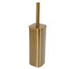 Toilet Brush and Holder Stainless Steel Splashproof Floor Standing Toilet Bowl Cleaner Brush for Bathroom Deep Cleaning
