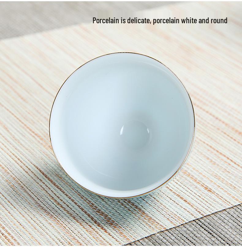 Portable Heat-Resistant Glass Teapot Set with Ceramic Quick Cup and Travel Bag – Ideal for Festivals or Business Gifts