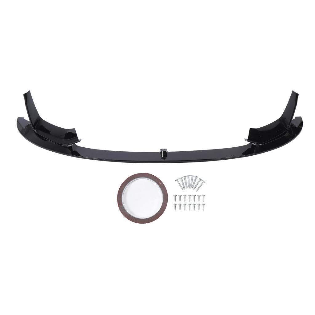 Front Bumper Lip Spoiler Splitter Glossy Black Sporty Look Front Lip Spoiler Splitter Body Kit for F82 F83 M4 F80 M3