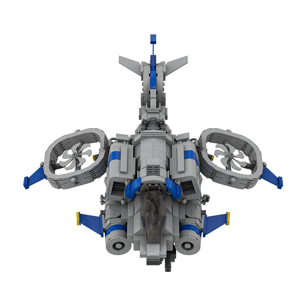 Gobricks MOC Starcraft II Banshee Blocchi da Costruzione Giocattoli Regali