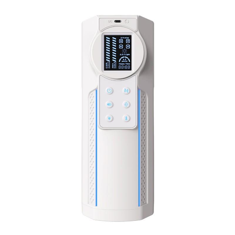 New Automatic Telescopic Male Masturbator 10 Frequency Telescopic Vibration One-button Explosion Piston Vagina Genital Oral Sex Adult Sex Toys 18+