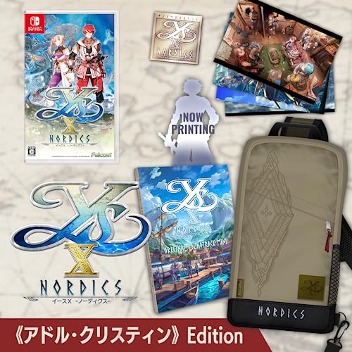 SW Version of Ys X -NORDICS- "Adol Christin" Edition