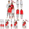 Comfy Family-matching Christmas Pajamas Sleepwear Set Women Men Kids Long Sleeve Deer Nightwear
