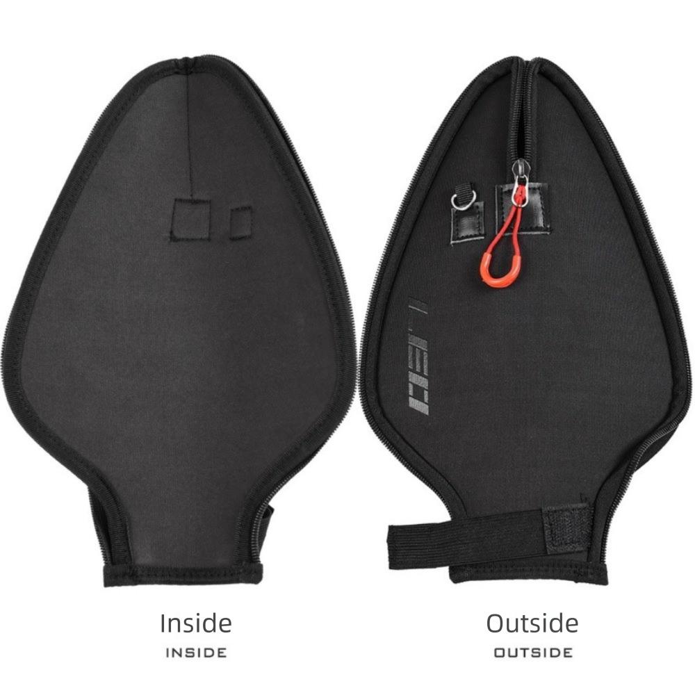 High Quality EVA Fishing Rod Protection Sleeve Tip Guide Rings Case Zipper Opening Tear Resistance Guide Ring Protection Sleeve