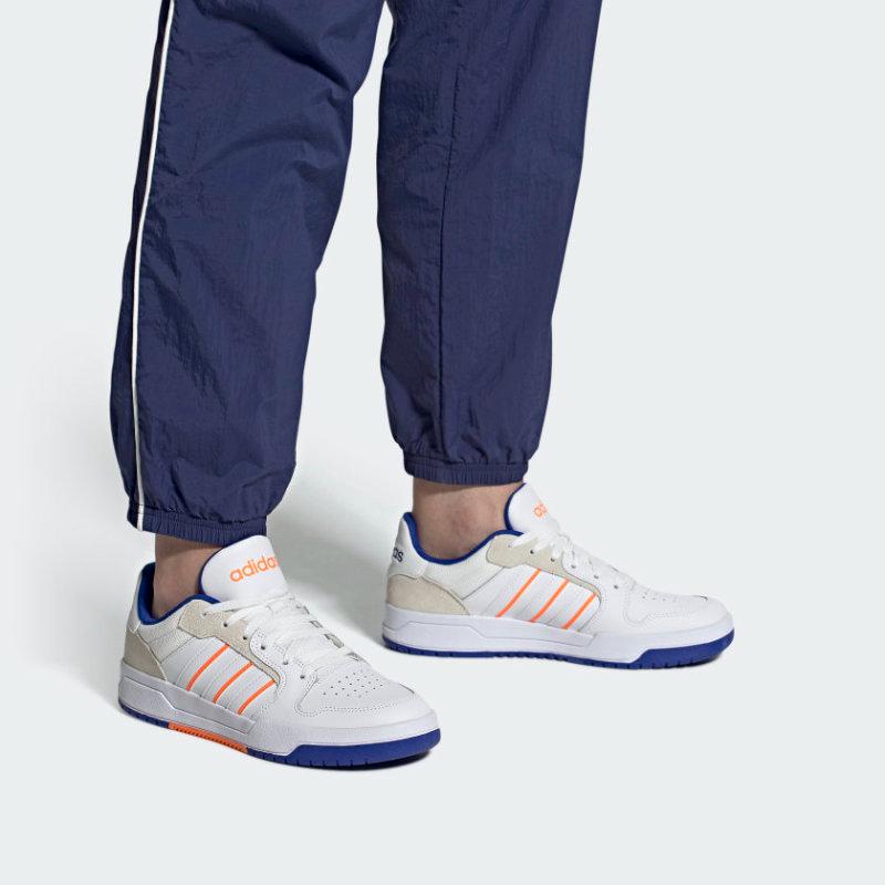 Adidas Entrap 'White Signal Orange' Sneakers FW3465