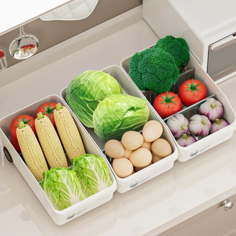 Space Saving Cabinet Organizers With Sliding Wheels Easy Access Drawer Style Storage Box For Small Spaces