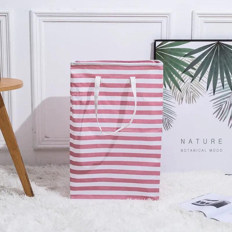 72L Freestanding Laundry Hamper Collapsible Large Clothes Basket with Easy Carry Extended Handles for Clothes Toys Grey