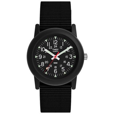 Ρολόι Timex Camper, Μαύρο Καντράν, T18581 [Επίσημη Εισαγωγή]