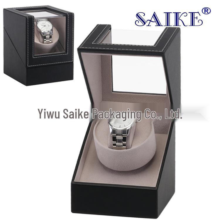 Automatic Rotating Watch Winder Box with Electric Motor for Mechanical Watches
