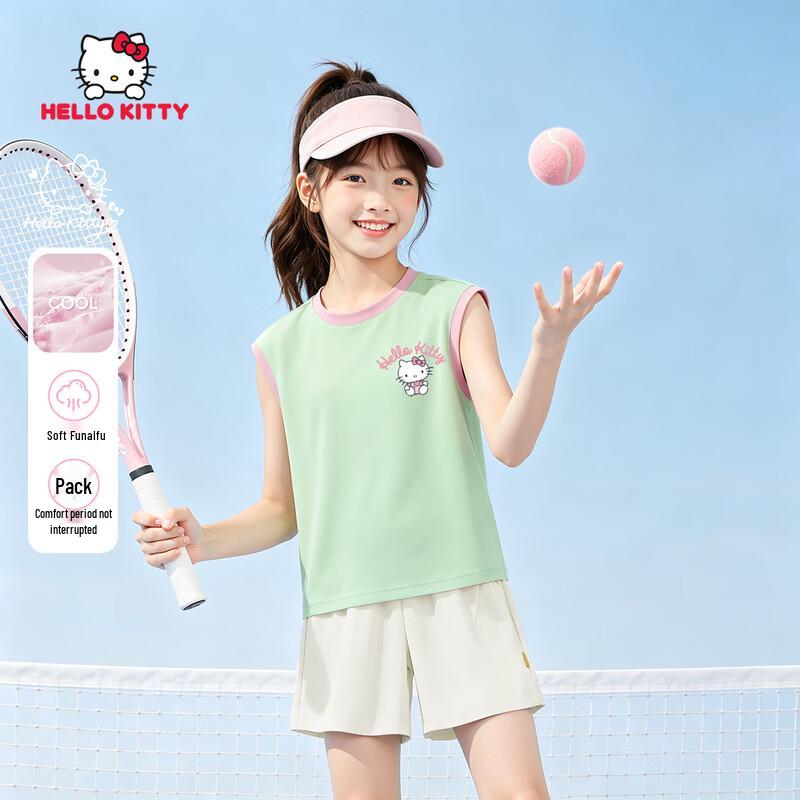 Hello Kitty Girls' Summer Athletic Shorts Set