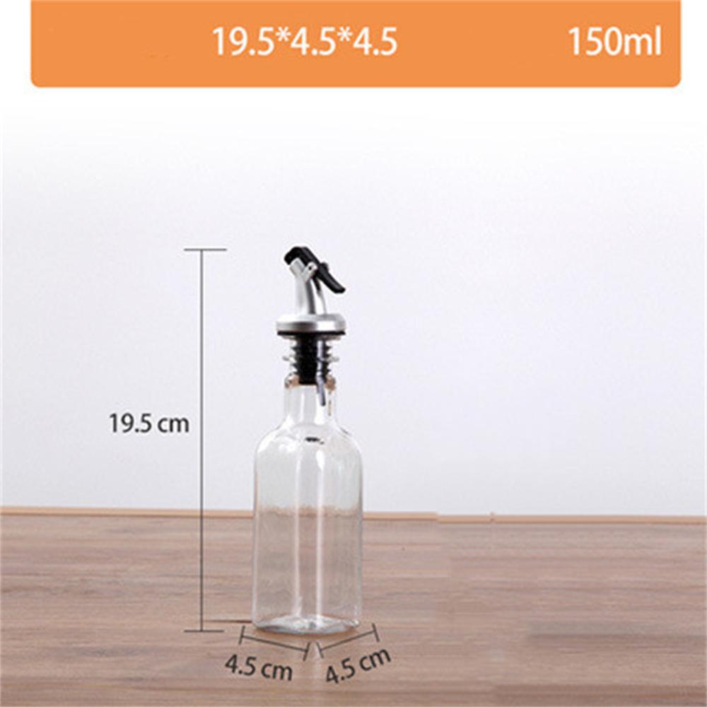150ml/250ml/500ml Seasoning Bottle Oil Pot Leak-Proof Kitchen Oil Bottle Oil Can Sesame Oil Soy Sauce Vinegar Pot Plastic Bottle