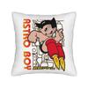 Astro Boy Square Pillow Cases Vintage Anime Childhood Manga Cushion Covers Zipper Decorative Pillowcover For Sofa