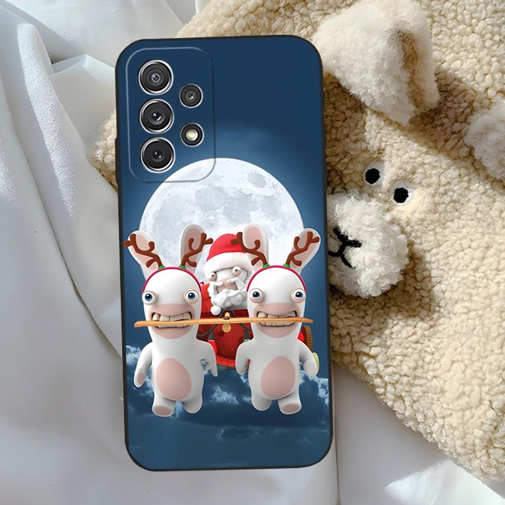 

Raving Rabbids Phone Case for Sumsung Galaxy S24 S23 S22 S21 S20 A24 A34 A54 A53 N20 M54 Fe Plus Ultra Cover samsung s21plus