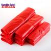 Qianxing Red Disposable Plastic T-shirt Bags