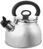 Cookvessel FIKA Stainless Steel Harmonica Kettle, 2.3L, Black, FIKASTH-23 BK