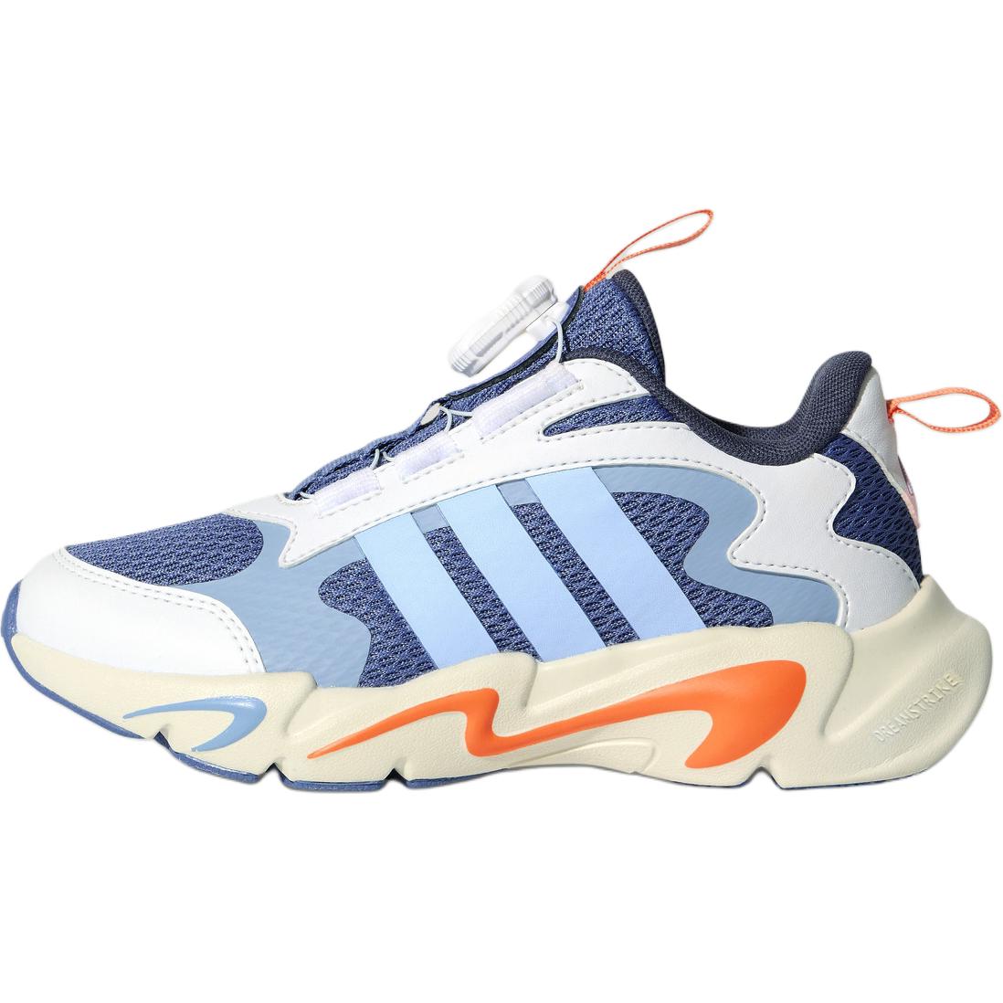 

Adidas PLAYFLEX HABU Slip Resistant Abrasion Resistant Low top Kids Lifestyle Shoes Blue Kids KJ1553 32