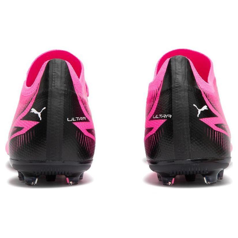 Puma Ultra Match Mg Comfortable Versatile Football Shoes Men Football Shoes Pink Black White 107756-01