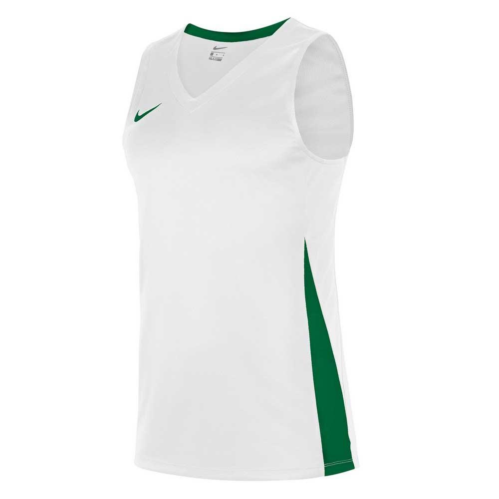 Nike Team Basketball Training Jersey 100% Polyester White/Green