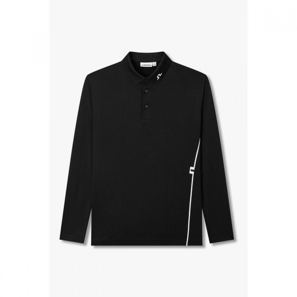 

J.lindeberg 26 S S Men S Long Sleeve Polo Leroly blacks/M