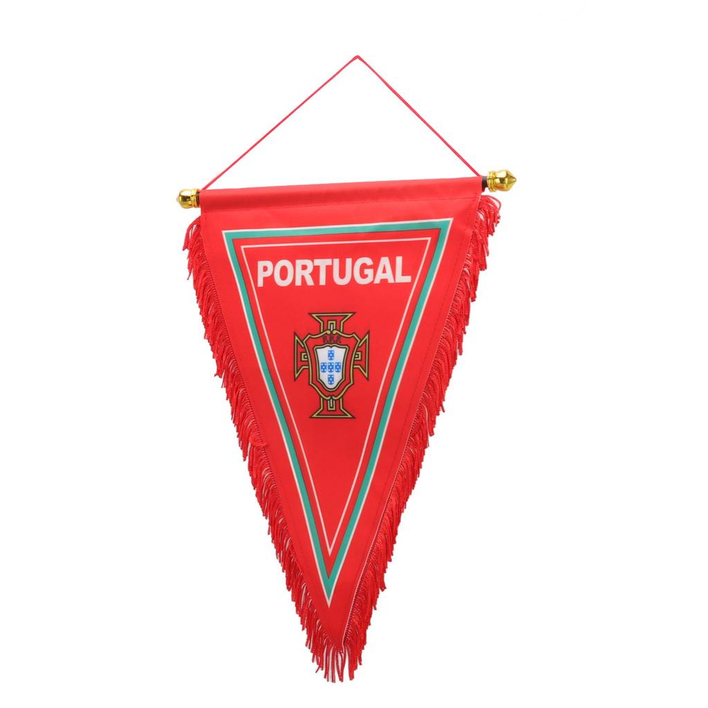 2022 Flaga Meczowa Wodoodporna Zawody Piłkarskie Drużyna Narodowa Wiszące Flagi do Dekoracji Pokoju Baru